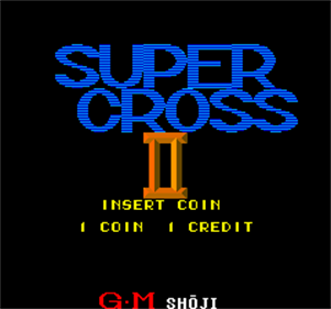 Super Cross II - Screenshot - Game Title Image
