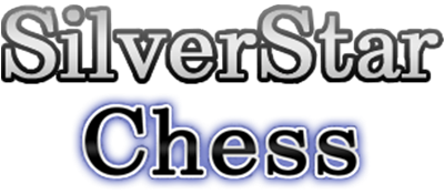 Silver Star Chess - Clear Logo Image