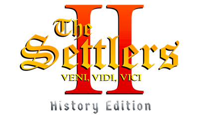 The Settlers II: Veni, Vidi, Vici (History Edition) - Clear Logo Image