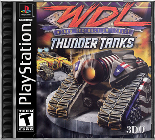 WDL: World Destruction League: Thunder Tanks - Box - Front - Reconstructed Image