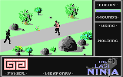 The Last Ninja (System 3 Software) - Screenshot - Gameplay Image