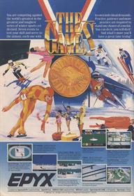 The Games: Winter Edition  - Advertisement Flyer - Front Image