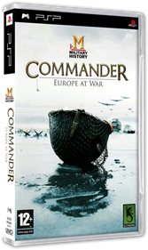 Military History: Commander: Europe at War - Box - 3D Image