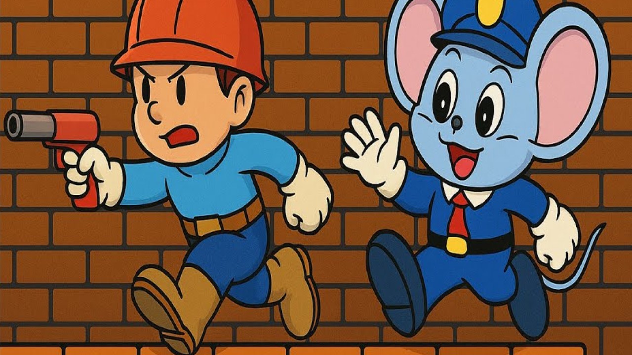 Lode Runner Mappy