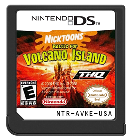 Nicktoons Battle for Volcano Island - Cart - Front Image