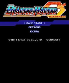 Blaster Master Zero - Screenshot - Game Title Image