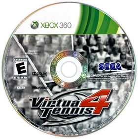 Virtua Tennis 4 - Disc Image