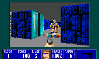 Wolfenstein 3D - Screenshot - Gameplay Image