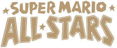 Super Mario All-Stars - Clear Logo Image