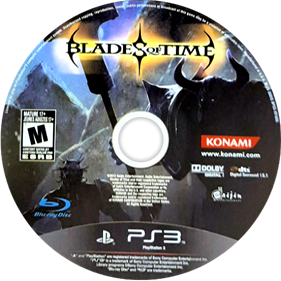 Blades of Time - Disc Image