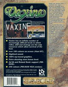 Vaxine - Box - Back Image