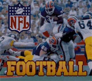 NFL Football - Screenshot - Game Title Image