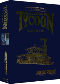 Railroad Tycoon Deluxe - Box - 3D Image