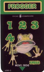 Frogger - Arcade - Controls Information Image