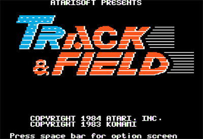 Track & Field - Screenshot - Game Title Image