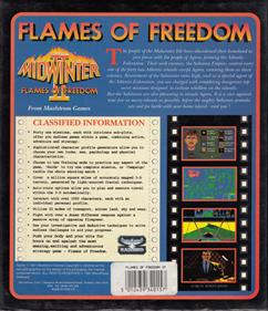 Midwinter II: Flames of Freedom - Box - Back Image