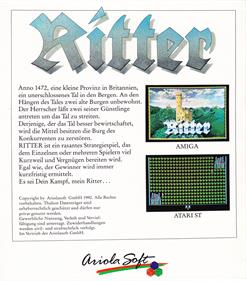Ritter - Box - Back Image