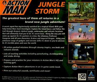 Action Man: Jungle Storm - Box - Back Image