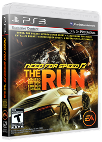 Need for Speed: The Run - Box - 3D Image