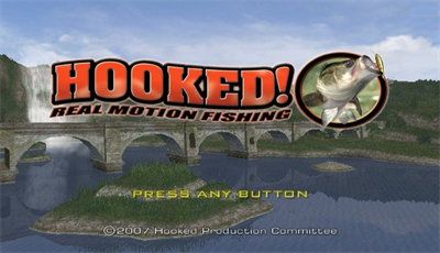 Hooked! Real Motion Fishing - Screenshot - Game Title Image