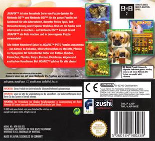 Jig-a-Pix Pets - Box - Back Image