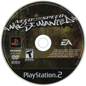 Need for Speed: Most Wanted - Disc Image
