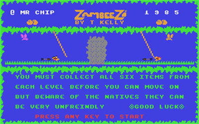 Zambeezi - Screenshot - Game Title Image