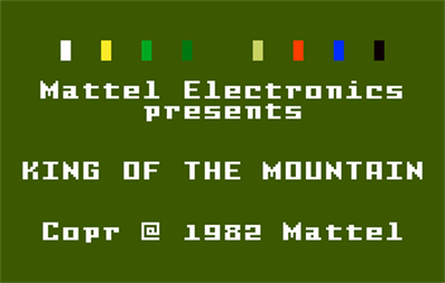 King of the Mountain - Screenshot - Game Title Image