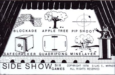 Side Show: Six Games - Box - Front Image