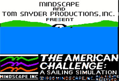 The American Challenge: A Sailing Simulation - Screenshot - Game Title Image