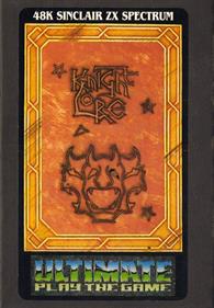 Knight Lore - Box - Front Image