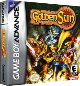Golden Sun - Box - 3D Image