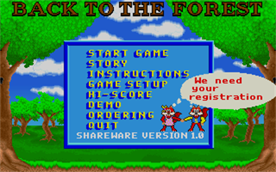 Skunny: Back to the Forest - Screenshot - Game Select Image