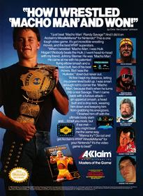 WWF WrestleMania - Advertisement Flyer - Front Image