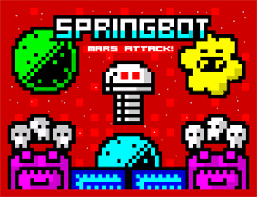 Springbot: Mars Attack! - Screenshot - Game Title Image