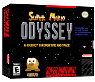 Super Mario Odyssey: A Journey Through Time and Space - Box - 3D Image