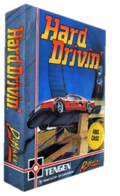 Hard Drivin'  - Box - 3D Image