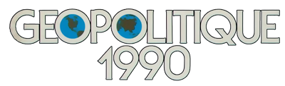 Geopolitique 1990 - Clear Logo Image
