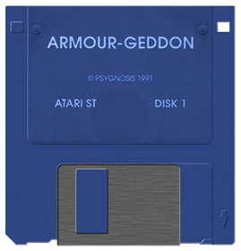 Armour-Geddon - Fanart - Disc Image
