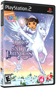 Dora the Explorer: Dora Saves the Snow Princess - Box - 3D Image