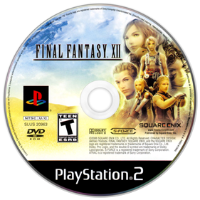 Final Fantasy XII - Disc Image