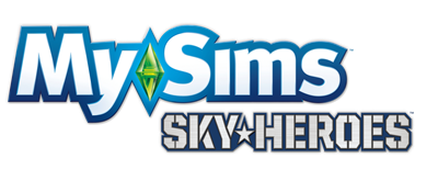 MySims Sky Heroes - Clear Logo Image