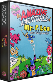 The Amazing Adventures of Mr. F. Lea and His Friends - Box - 3D Image