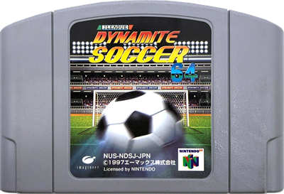 J.League Dynamite Soccer 64 - Cart - Front Image