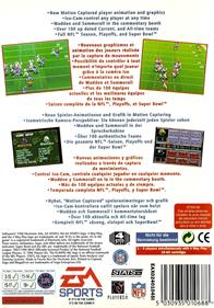 Madden NFL 97 - Box - Back Image