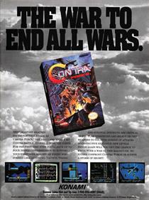 Contra Force - Advertisement Flyer - Front Image