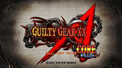 Guilty Gear XX Accent Core Plus - Screenshot - Game Title Image