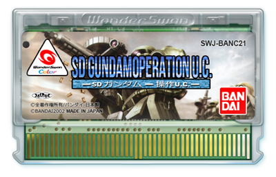 SD Gundam: Operation U.C. - Fanart - Cart - Front