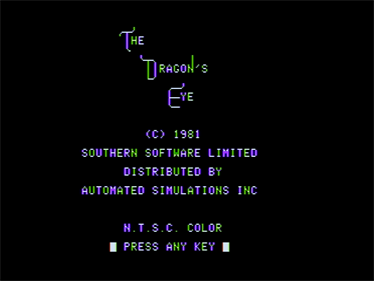 Dragon's Eye - Screenshot - Game Title Image