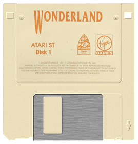Wonderland - Fanart - Disc Image